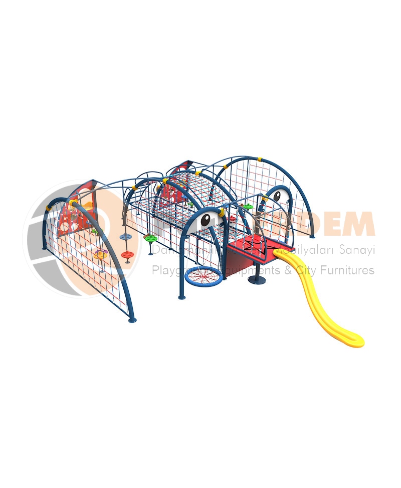 AKTİVİTELİ KAYDIRAKLI TIRMANMA MERKEZİ KULUÇKA SALINCAKLI, ÇOCUK OYUN PARKI