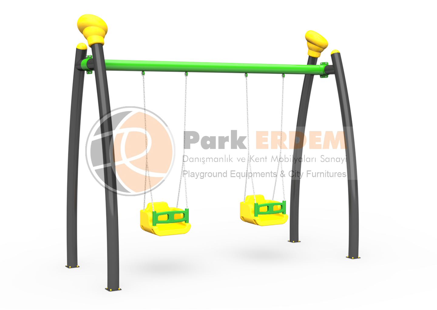 DOUBLE PARK SWING - FOLDABLE LEGGED DOUBLE SWING