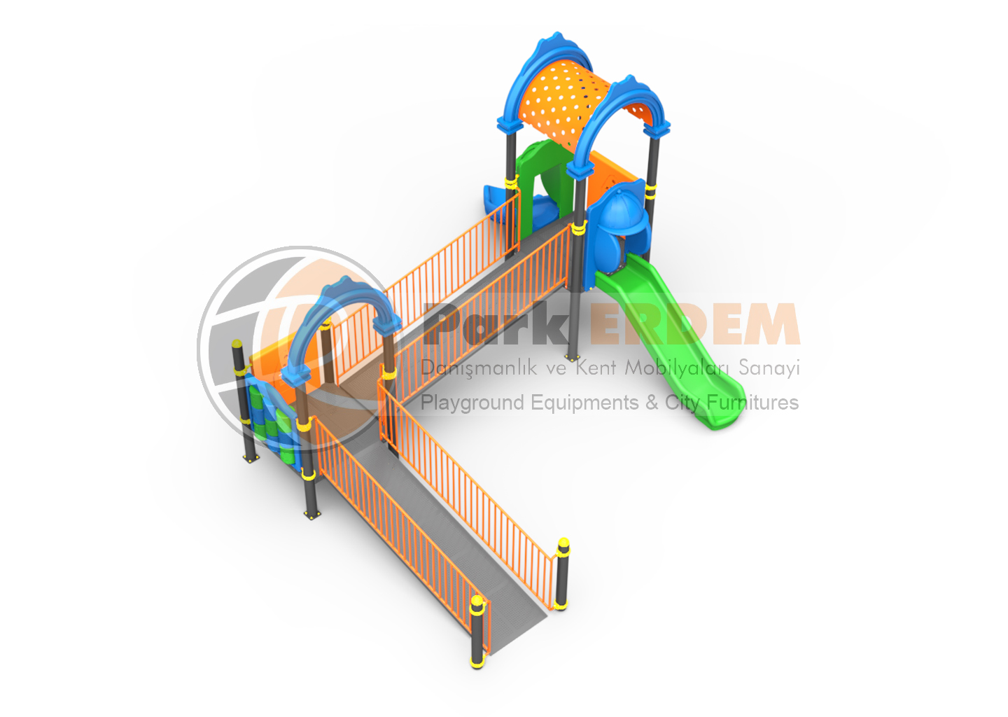ENGELSİZ OYUN PARKI 2 KAYDIRAKLI 