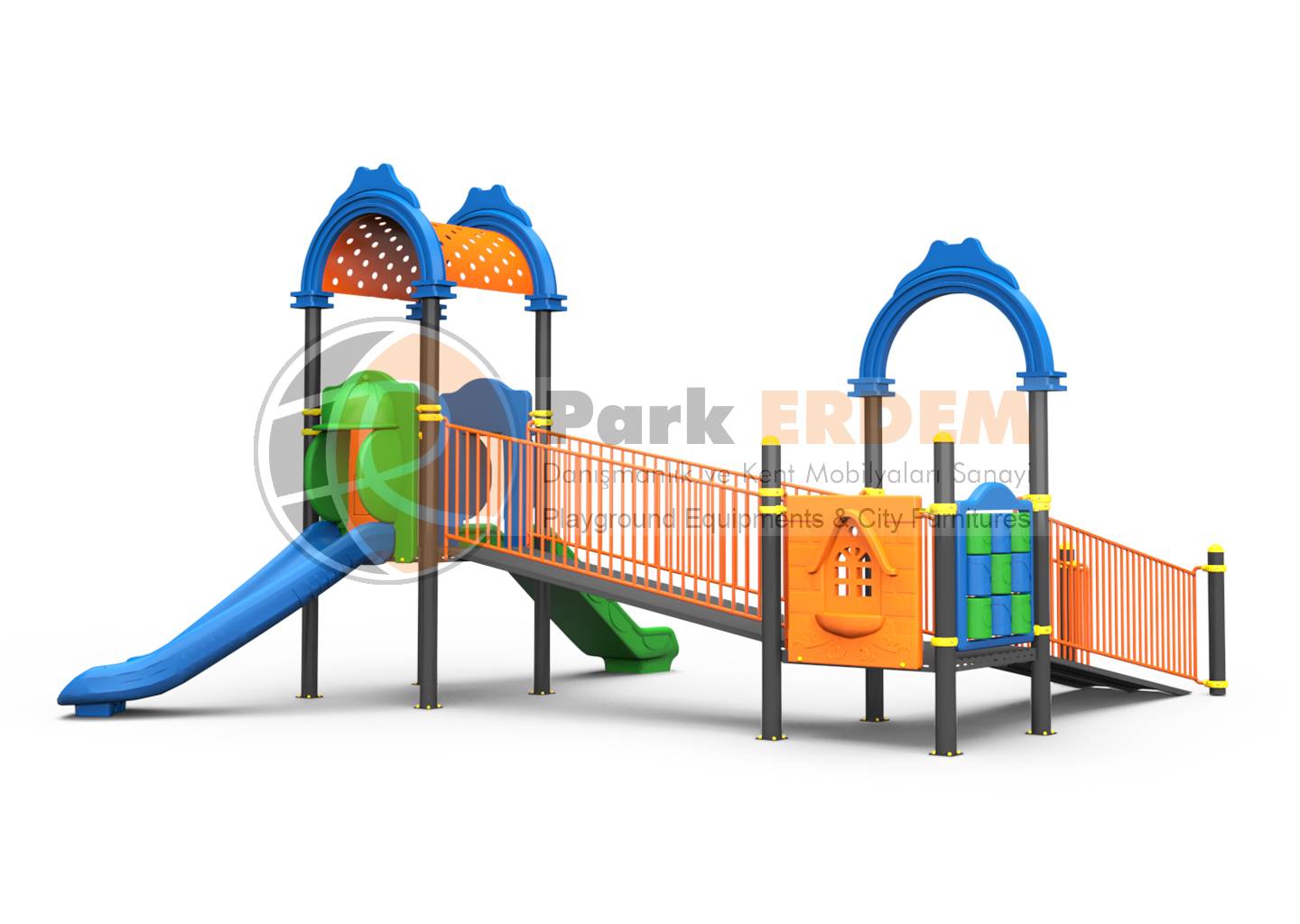 ENGELSİZ OYUN PARKI 2 KAYDIRAKLI 
